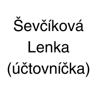 Lenka Ševčíková, účtovníčka
